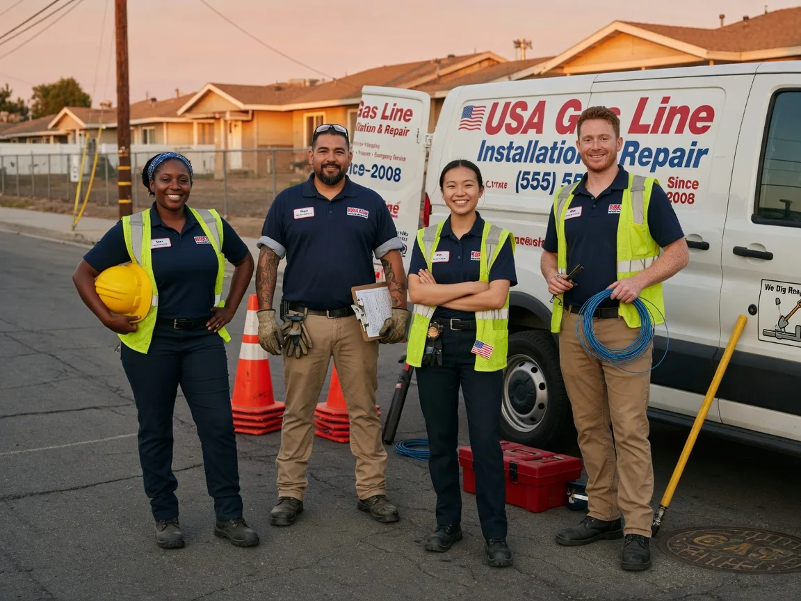 Gas Line Installation company in Jacksons Gap, AL